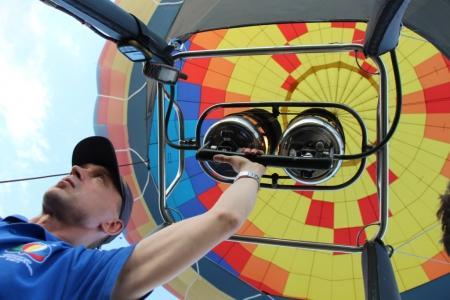 Состоялся первый спортивный полет Чемпионата ЦФО по возудухооплавательному спорту