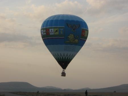 "Воздушное братство". 9 аэростатов взмыли ввысь.