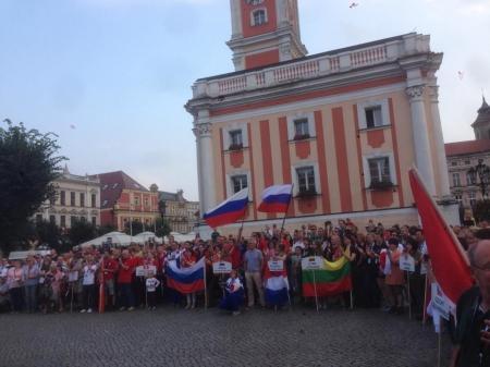 1-й ЧМ среди женщин. 1-й полет.