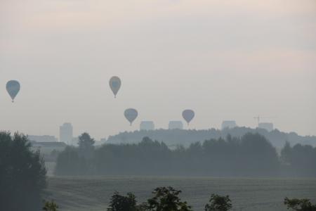 Чемпионат Беларуси по воздухоплавательному спорту. Утро тринадцатого.