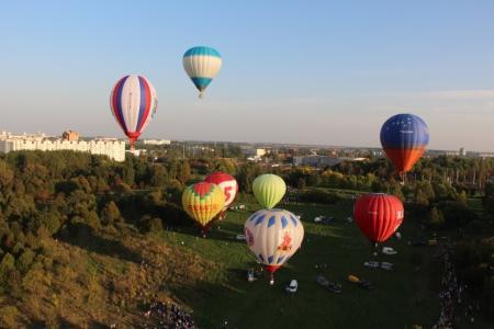 Чемпионат Беларуси по воздухоплавательному спорту. Погоня за зайцем + фоторепортаж