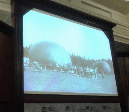 Заседание Комиссии воздухоплавания в РГО