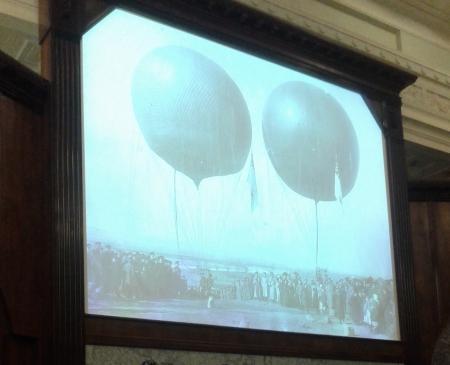 Заседание Комиссии воздухоплавания в РГО