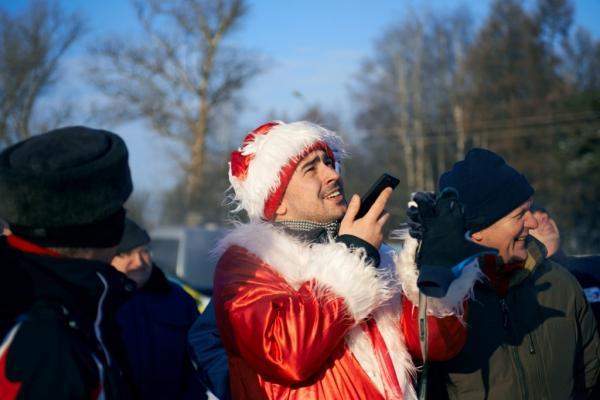 Мороз, солнце и аэростаты. Фоторепортаж Владимира Грекова с Рождественской фиесты "Яблоки на снегу"