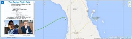 "Два орла" 10969 км и 160 ч 38 м - Герои неба совершили посадку