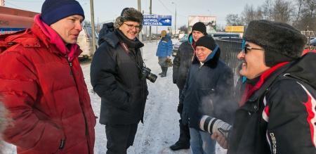 Запоздалый фоторассказ о "Яблоках на снегу"