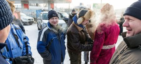 Запоздалый фоторассказ о "Яблоках на снегу"