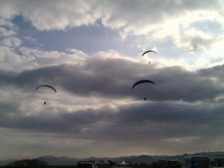 Кубок Крыма. Сильный ветер стал причиной отмены вечернего полета.