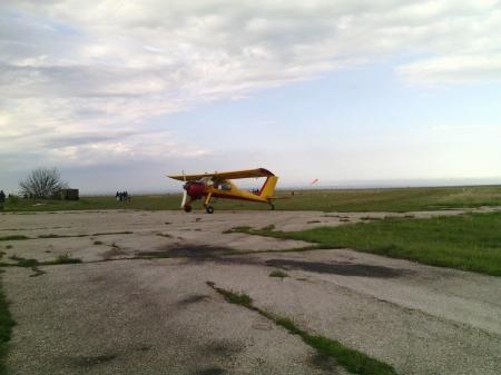 Кубок Крыма. Сильный ветер стал причиной отмены вечернего полета.