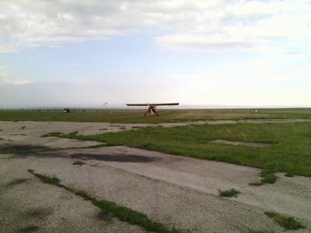 Кубок Крыма. Сильный ветер стал причиной отмены вечернего полета.