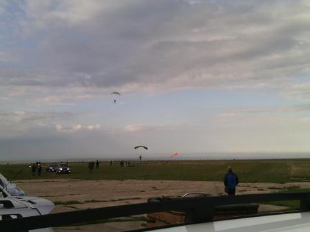 Кубок Крыма. Сильный ветер стал причиной отмены вечернего полета.