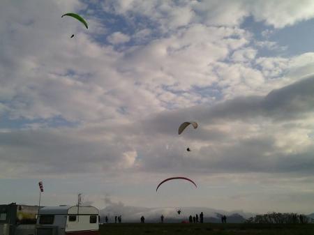 Кубок Крыма. Сильный ветер стал причиной отмены вечернего полета.