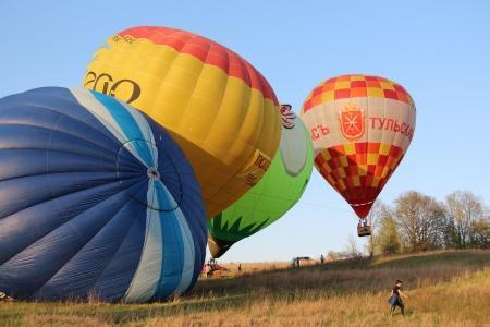 В День Победы стартовал 4-й Открытый Кубок Малахово по воздухоплавательному спорту