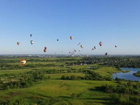 МВВвВЛ - 2015. Утренний полет 9 июня