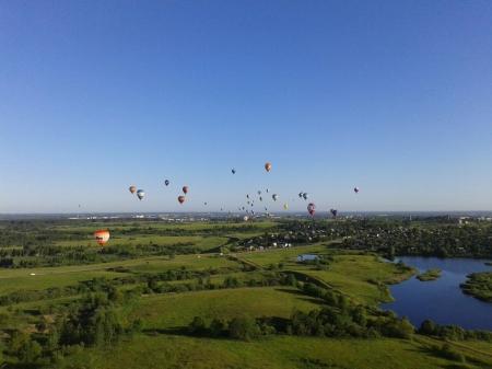 МВВвВЛ - 2015. Утренний полет 9 июня