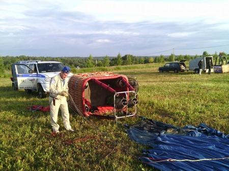 14-й Фестиваль воздухоплавания "Золотое кольцо России". Состоялся первый полёт.