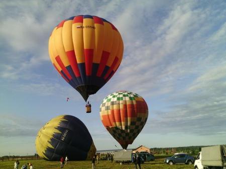 14-й Фестиваль воздухоплавания "Золотое кольцо России". Состоялся первый полёт.