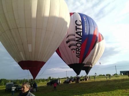 14-й Фестиваль воздухоплавания "Золотое кольцо России". Состоялся первый полёт.