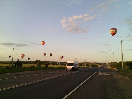 14-й Фестиваль воздухоплавания "Золотое кольцо России". Второй полёт.