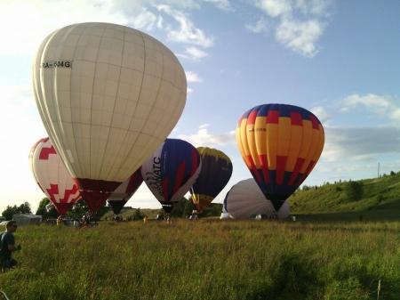 14-й Фестиваль воздухоплавания "Золотое кольцо России". Второй полёт.