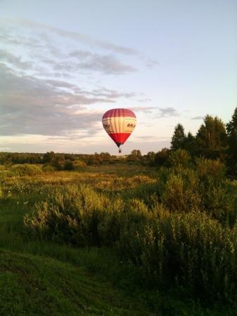 14-й Фестиваль воздухоплавания "Золотое кольцо России". Второй полёт.