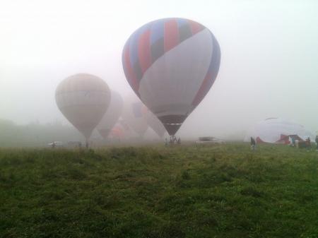14-й Фестиваль воздухоплавания "Золотое кольцо России".  Фестиваль продолжается. День второй.