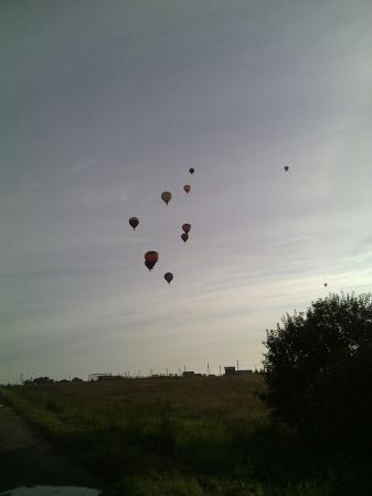14-й Фестиваль воздухоплавания "Золотое кольцо России". Фестиваль завершился