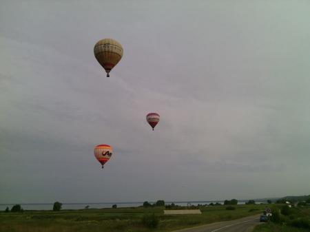 14-й Фестиваль воздухоплавания "Золотое кольцо России". Фестиваль завершился