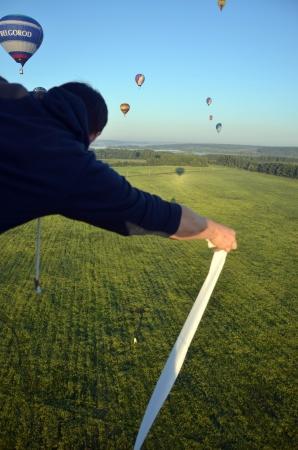 На «Белом» над Белым городом