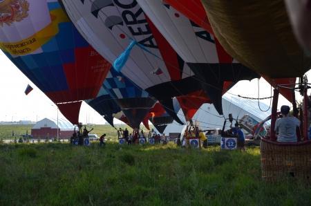 Белгород-2015. Чемпионат ЦФО. Букет из монгольфьеров