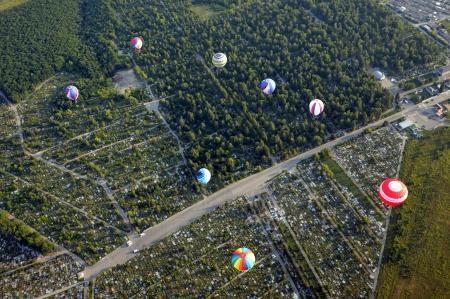 Белгород-2015. Чемпионат ЦФО. Букет из монгольфьеров