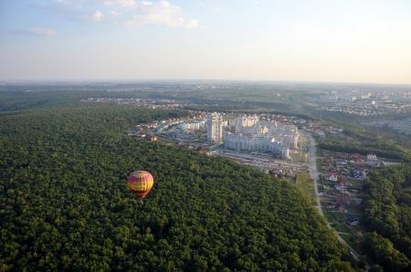 Белгород-2015. Чемпионат ЦФО. Букет из монгольфьеров