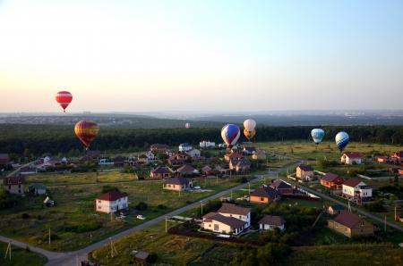 Белгород-2015. Чемпионат ЦФО. Букет из монгольфьеров