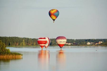 Белгород-2015. "Небосвод Белогорья". В небе над Белгородом
