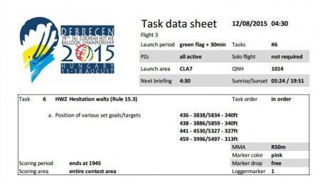 ЧЕ-2015. Отчеты измерительных команд по второму спортивному + задания на вечерний полёт