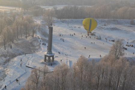 Яблоки на снегу 2016. Великие Луки. В лучах яркого солнца над Ловатью (фоторепортаж)