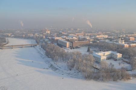 Яблоки на снегу 2016. Великие Луки. В лучах яркого солнца над Ловатью (фоторепортаж)