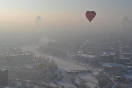 Яблоки на снегу 2016. Великие Луки. В лучах яркого солнца над Ловатью (фоторепортаж)