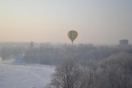 Яблоки на снегу 2016. Великие Луки. В лучах яркого солнца над Ловатью (фоторепортаж)