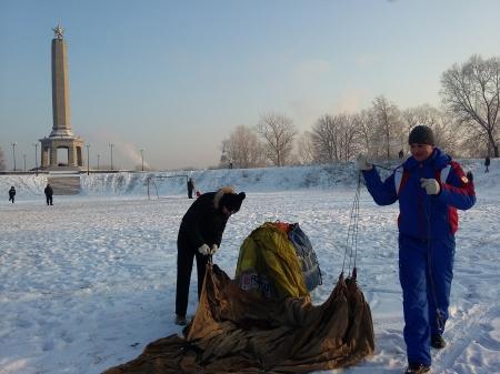 Яблоки на снегу 2016. Великие Луки. В лучах яркого солнца над Ловатью (фоторепортаж)