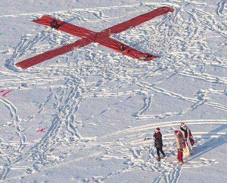 Яблоки на снегу 2016. Дмитров. Фоторассказ измерителя