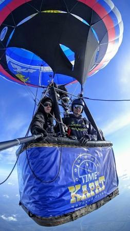 В 55 на 5555! Новые рекорды белгородских воздухоплавателей!