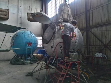 Поездка в Центральный музей Военно-воздушных сил в Монино.