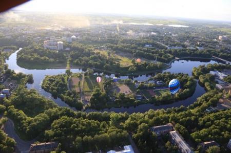 В Великих Луках стартовала 21я встреча воздухоплавателей