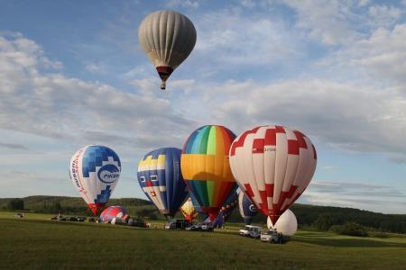 Небесная Ярмарка-2016. Первый спортивный полёт. Гроза ушла в сторону
