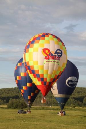 Небесная Ярмарка-2016. Первый спортивный полёт. Гроза ушла в сторону