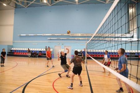 Небесная Ярмарка-2016. Утренний полёт отменен. Все на товарищеский матч по волейболу