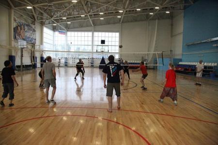 Небесная Ярмарка-2016. Утренний полёт отменен. Все на товарищеский матч по волейболу