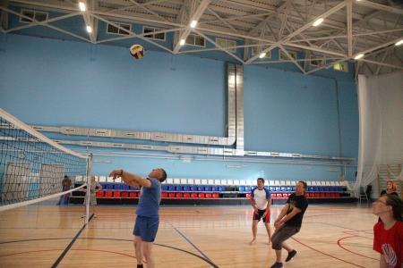 Небесная Ярмарка-2016. Утренний полёт отменен. Все на товарищеский матч по волейболу