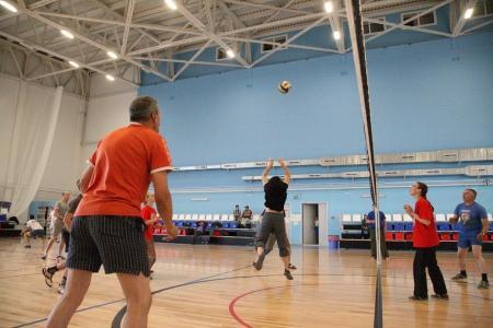 Небесная Ярмарка-2016. Утренний полёт отменен. Все на товарищеский матч по волейболу